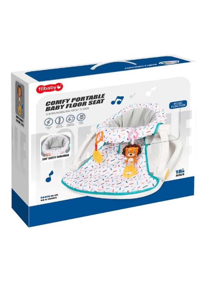 Tiibaby 68176 Baby Floor Seat With Musical Rattles - Image 2