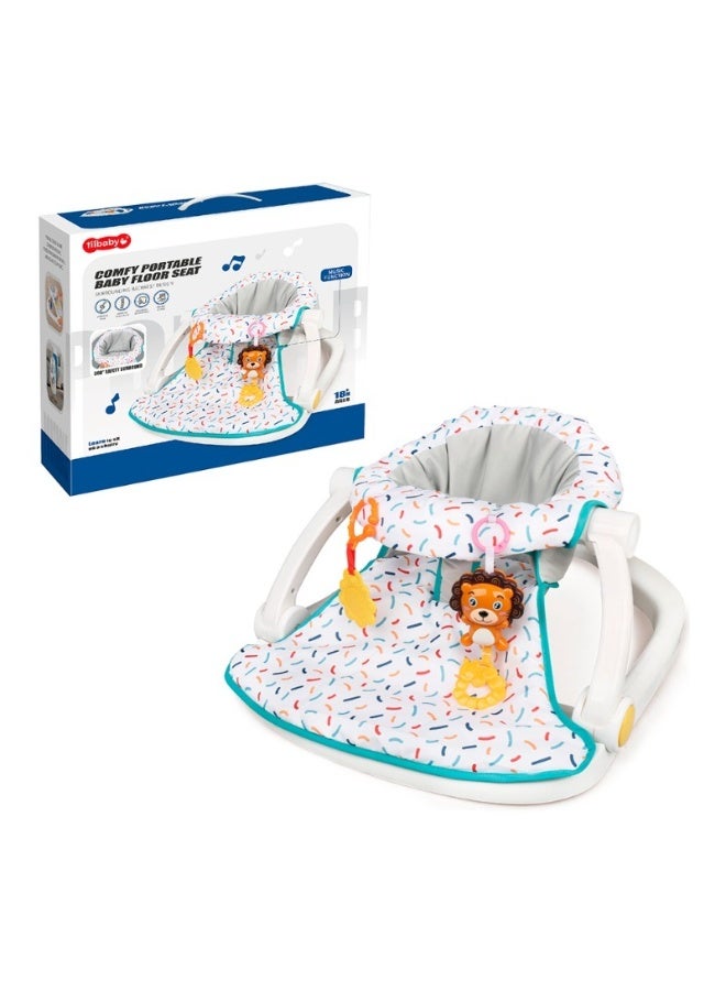 Tiibaby 68176 Baby Floor Seat With Musical Rattles - Image 3