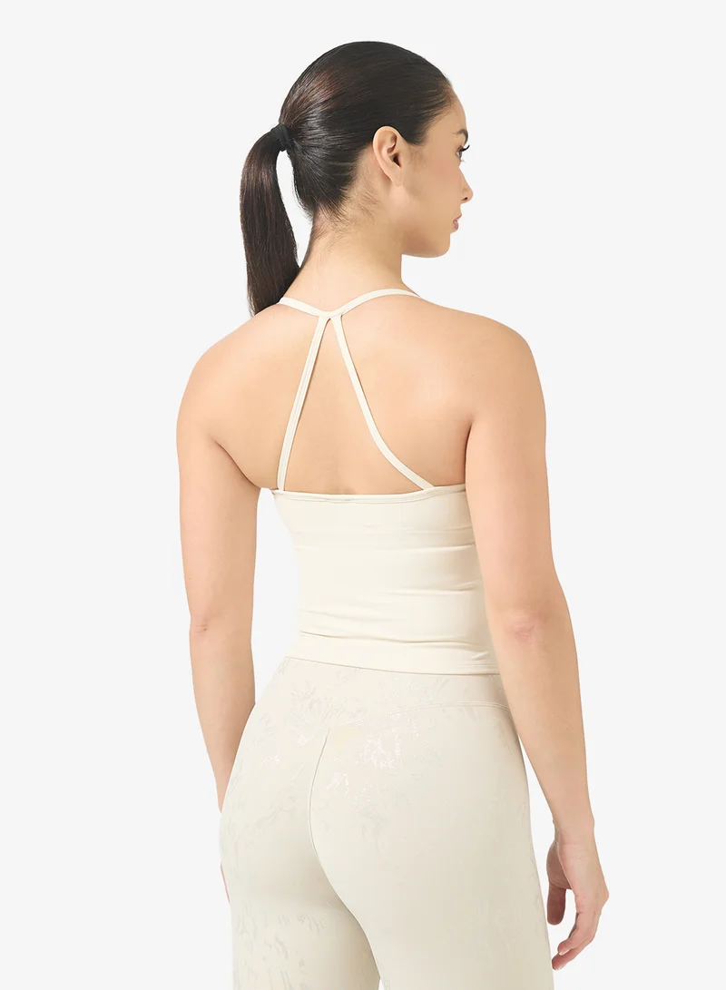 FRWD Strappy Cutout Back Tank Top
