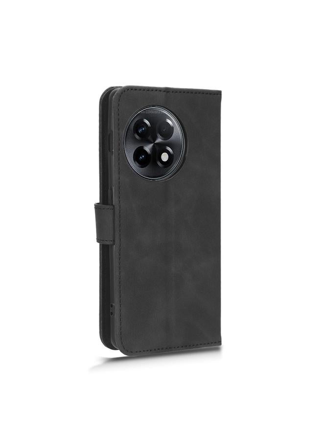 S-TOP Case For OnePlus 11R 5G / Ace 2 5G Skin Feel Magnetic Flip Leather Phone Case - Image 3