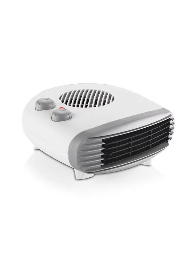 Portable Fan Heater NH-1228F 2000W High Power Electric Room Heater with Adjustable Thermostat, Fast Heating Technology, Overheat Protection, Energy Efficient Compact Design for Home Office and Winter Use - Image 3