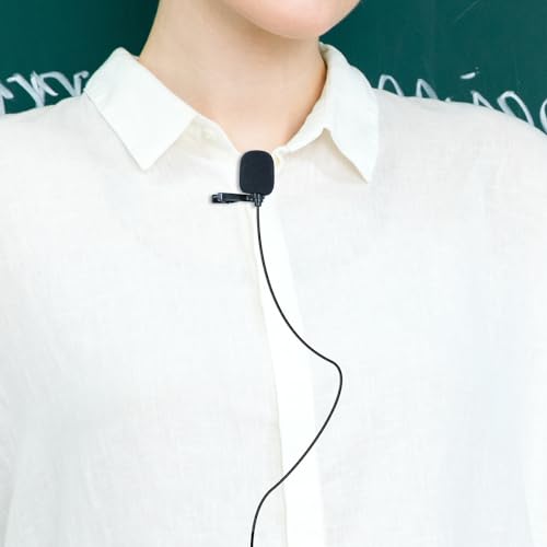 SHIDU Portable Lavalier Clip On Microphone 3.5mm Audio Compatible with All Voice Amplifiers - Image 4