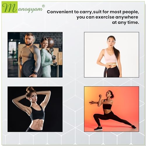 MANOGYAM Tummy Trimmer | Waist Trimmers | Double Spring Tummy Trimmer | Ab Exerciser | Body Toner | Fat Burner | Fitness Equipment | Abdominal Exercise for Men & Women - Image 3