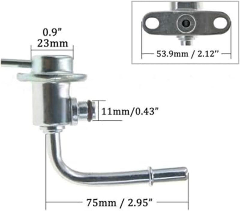 Wivplex Engine Fuel Injection Pressure Regulator for Mazda 323 - Image 2
