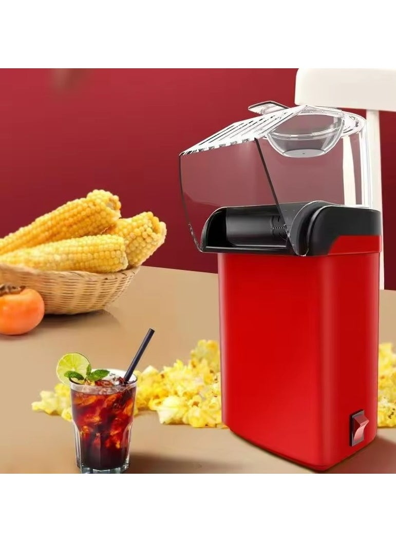 Generic Popcorn Popper Maker Electric Hot Air With Measuring Cup To Portion Popping Corn Kernels  - Image 3
