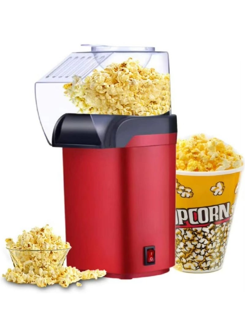Generic Popcorn Popper Maker Electric Hot Air With Measuring Cup To Portion Popping Corn Kernels  - Image 1