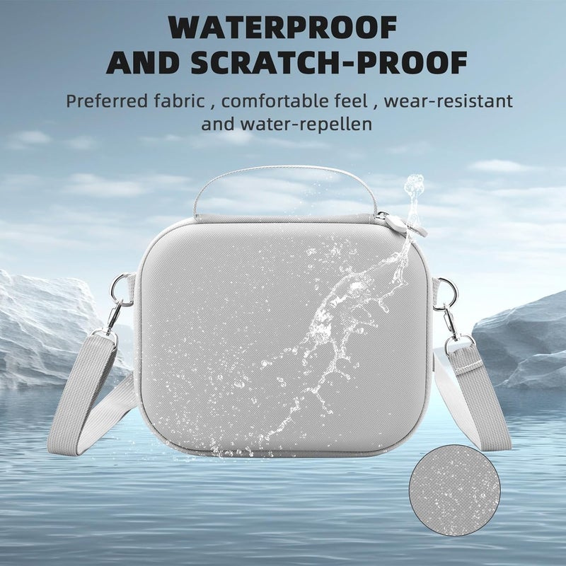 BRDRC Carrying Case for DJI Osmo Pocket 3 / Creator Combo, PU Hard Shell Storage Bag Portable Protective Case for DJI OSMO Pocket 3 Camera Accessories - Image 4