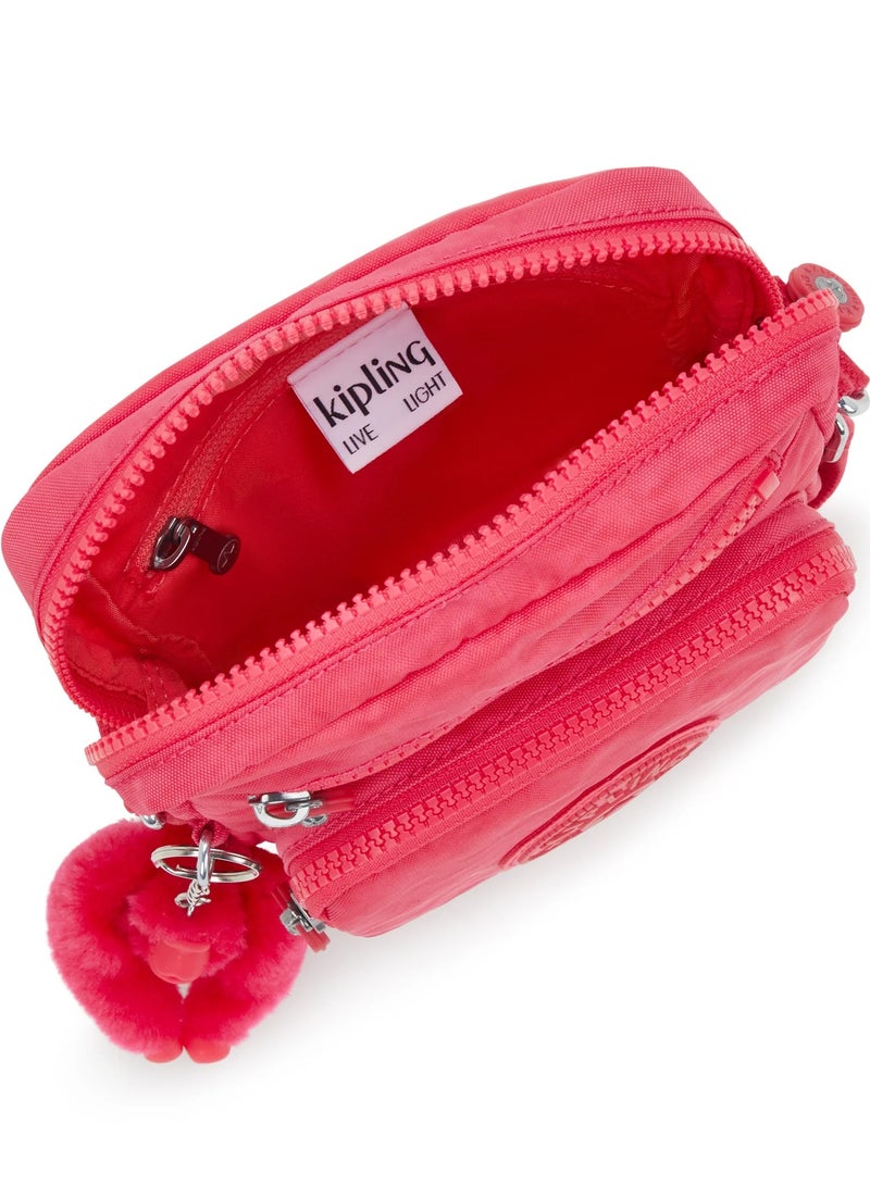 kipling Gunne Small Female Crossbody Bag - Resort Pink - Image 3