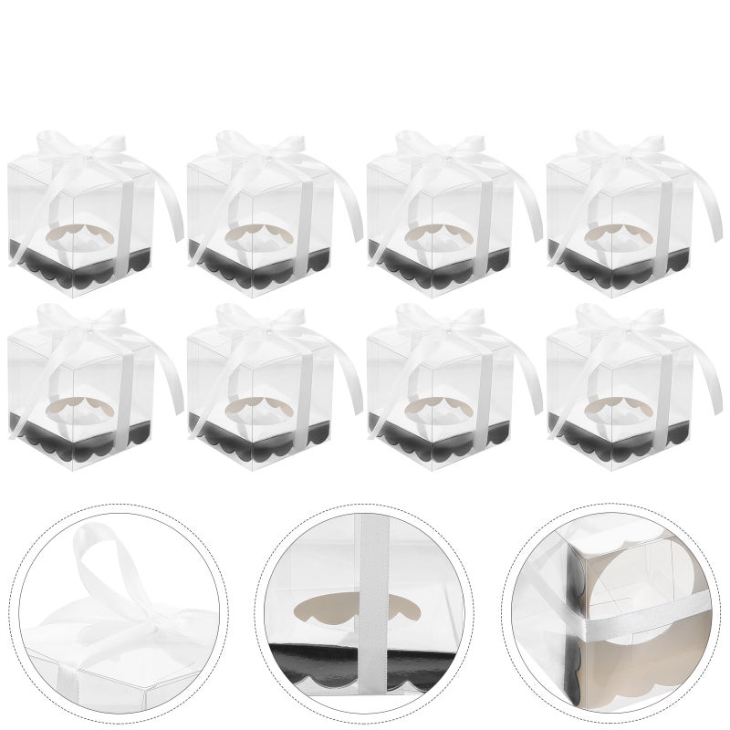 📦 علبة كعك صغيرة تغليف متعدد الاستخدامات للمناسبات والتجمعات تصميم متين - Image 2