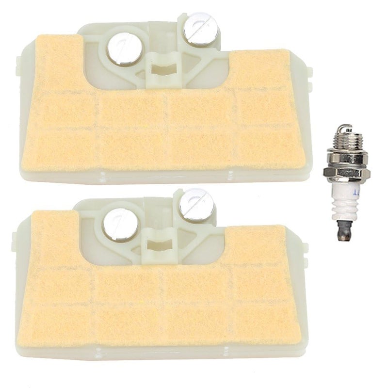 Powtol MS290 029 Air Filter for STHIL MS 290 MS310 039 MS390 Chainsaw Replace 1127 120 1621 2Pack - Image 1