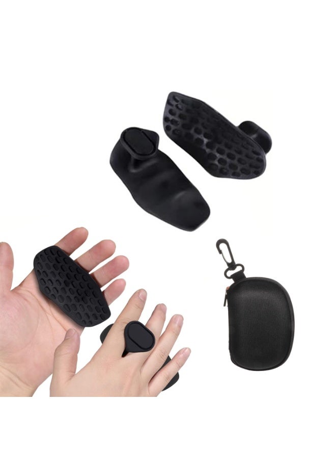 Anti-Slip Workout Grips – Ergonomic Rubber Gloves for Weight Lifting, Pull-Ups, Gym Training & Exercise, Men & Women, 2 Pieces - Image 1