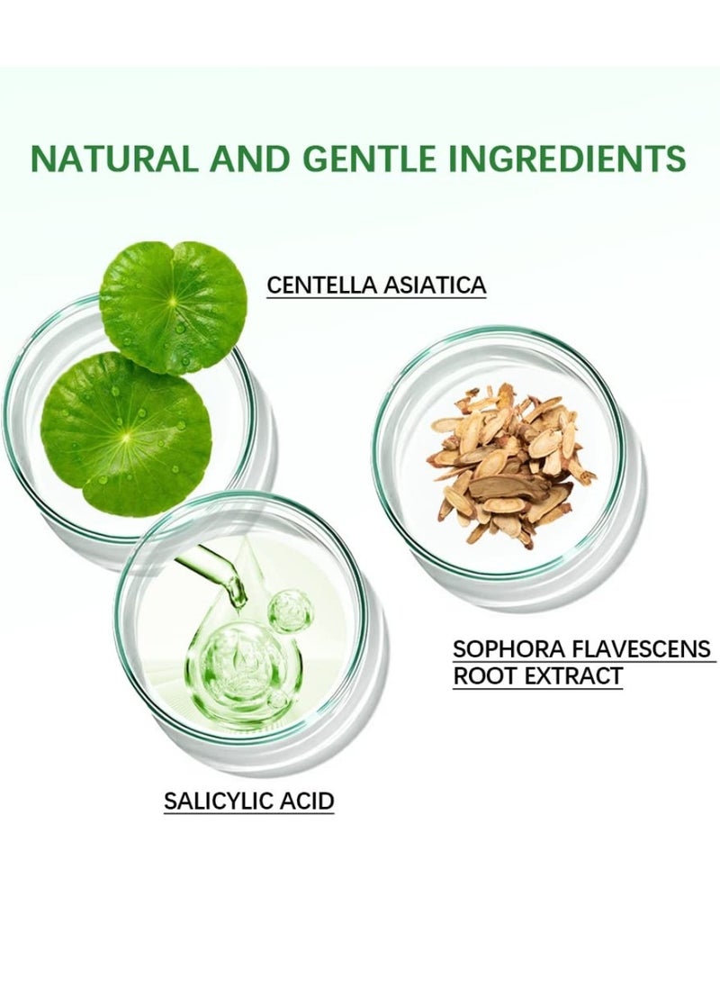ibcccndc Acne Treatment Balm for Face Advanced Gel Acne Scar Spot Treatment for Face Gentle Skin Care for Acne Prone Skin Back Acne Treatment Shrink Pores Soothes Redness Non sticky 15g  - Image 5