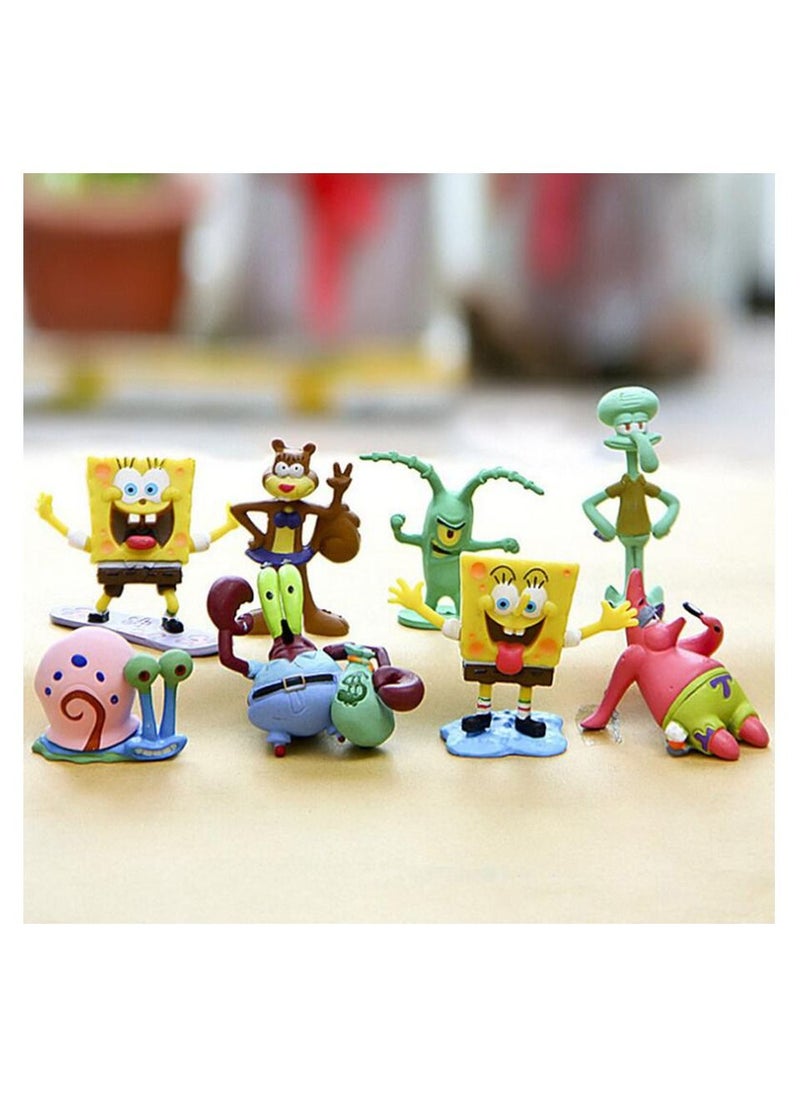 Exlene 8-Piece Waterproof Spongebob Squarepants Play Kit For Kids, Multicolour  - Image 3