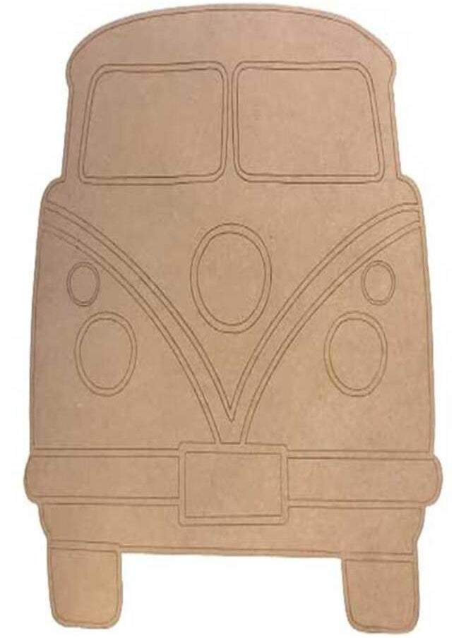 Generic VW Bus Wooden Door Hanger Set of 3 