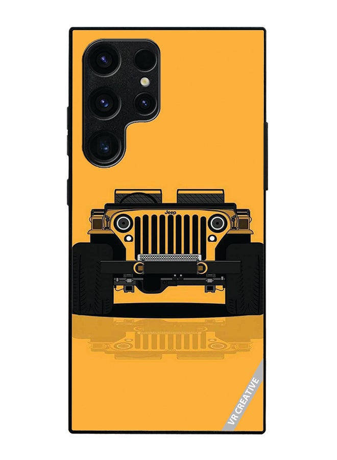 VR CREATIVE Protective Case Cover For Samsung Galaxy S25 Ultra Jeep Design Multicolour