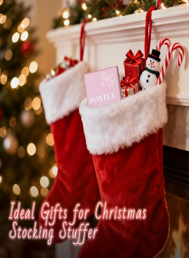 Poxtex قلادات متعددة الطبقات للنساء، قلادات شوكر رقيقة مطلية بالذهب عيار 14 قيراطًا قابلة للتكديس للنساء، طقم مجوهرات عصري متعدد الطبقات بسلسلة مشبك ورق دائري، هدايا - Image 5