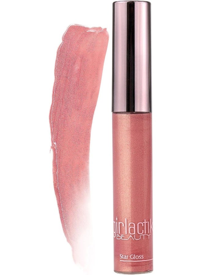 girlactik Usa. Tinted Lip Gloss Moisturizer Plumper. Non-Sticky, Pigmented, Long Lasting Formula With Sheer Shine. -Star Gloss, Smooch