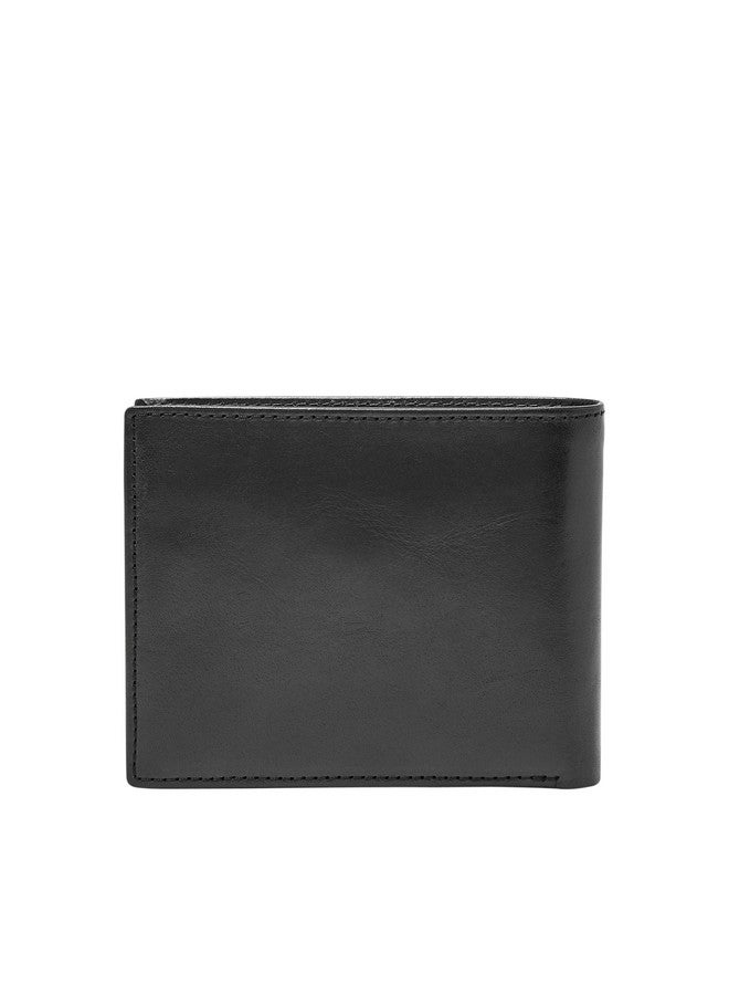 FOSSIL محفظة رجال جلدية سوداء من فوسيل رايان (ML3736001x4.75"L x 1"W x 3.75"H) - Image 4