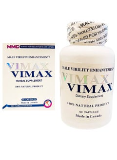 vimax Vimax Herbal Supplement 60 Capsules 