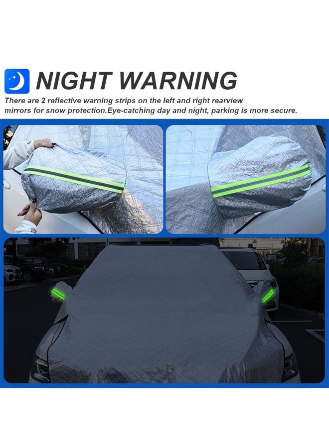Car Windscreen Sun Shade – Front Window Protector for Summer Heat, UV Rays, Dust & Sand – All Weather Auto Sunshade Cover - Image 4