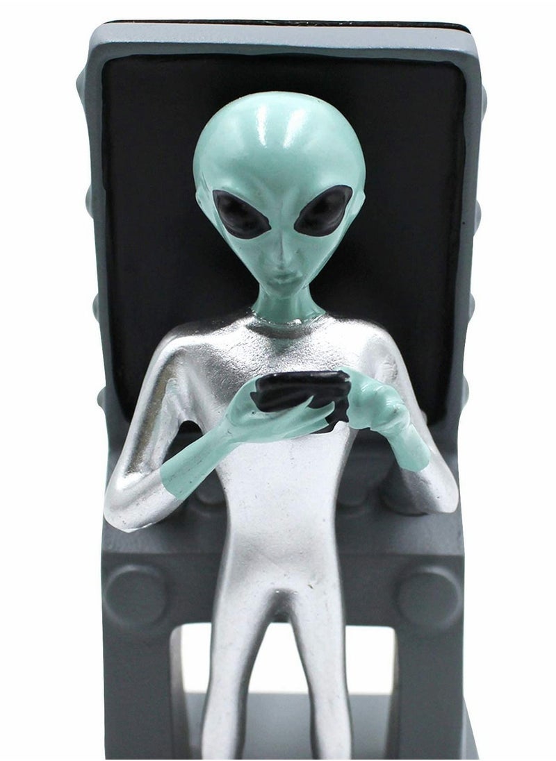 SYOSI - Cute Alien Shaped Phone Holder for Compatible iPhone Xs/Max/XR/X/8/7 Plus/Google Pixel/Samsung Galaxy Note - Image 1