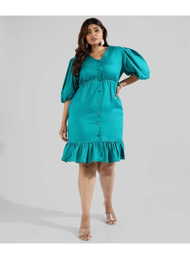 Instafab Plus Instafab Plus Women Solid Stylish Casual Dresses