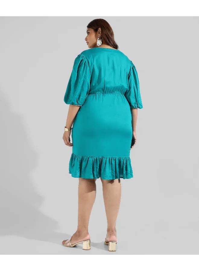 Instafab Plus Instafab Plus Women Solid Stylish Casual Dresses