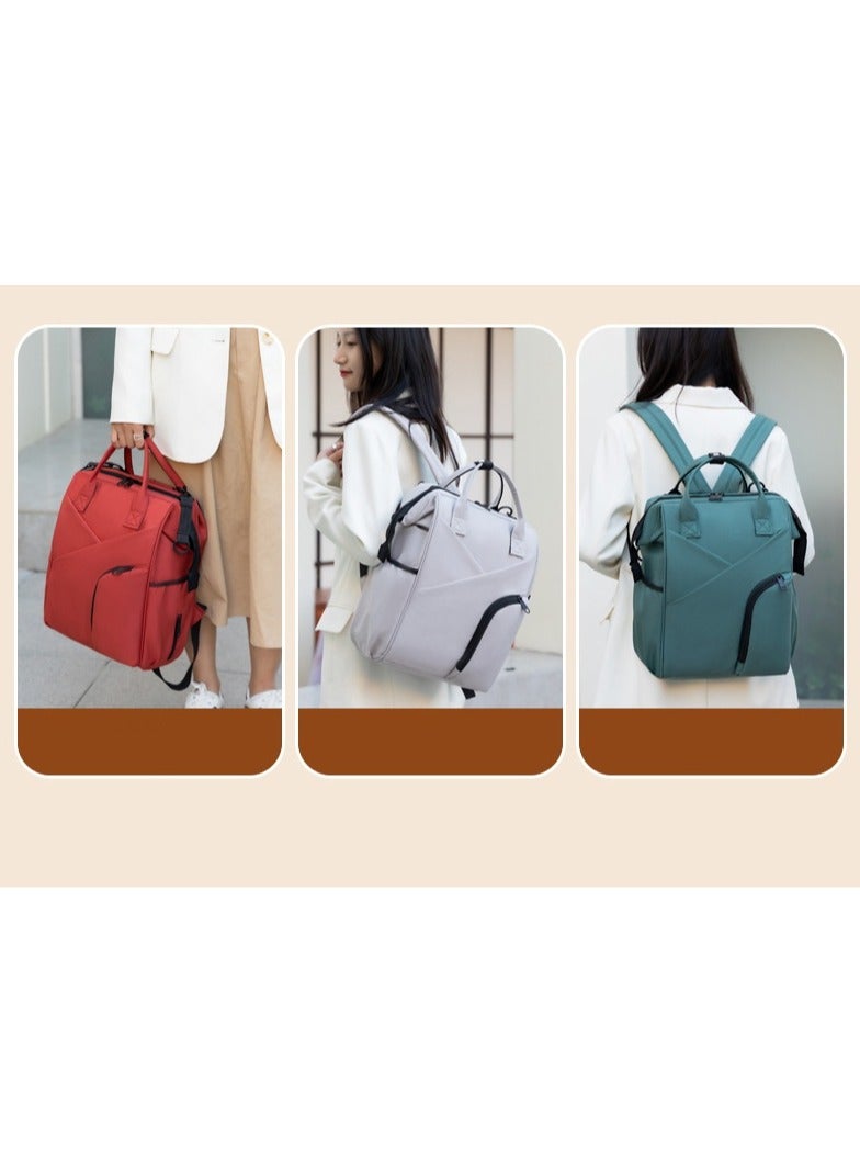 New Multifunctional Backpack With Large Capacity Waterproof Mother And Baby Bag - Image 2