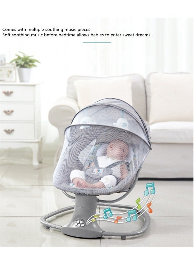 بيوينتي طفل كرسي هزاز مع وحدة تحكم عن بعد - Image 5