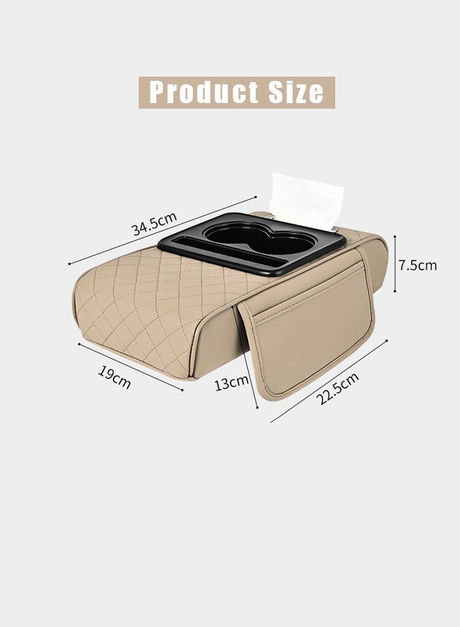 Generic Multifunctional vehicle-mounted height-enhancing integrated armrest box pad  - Image 4