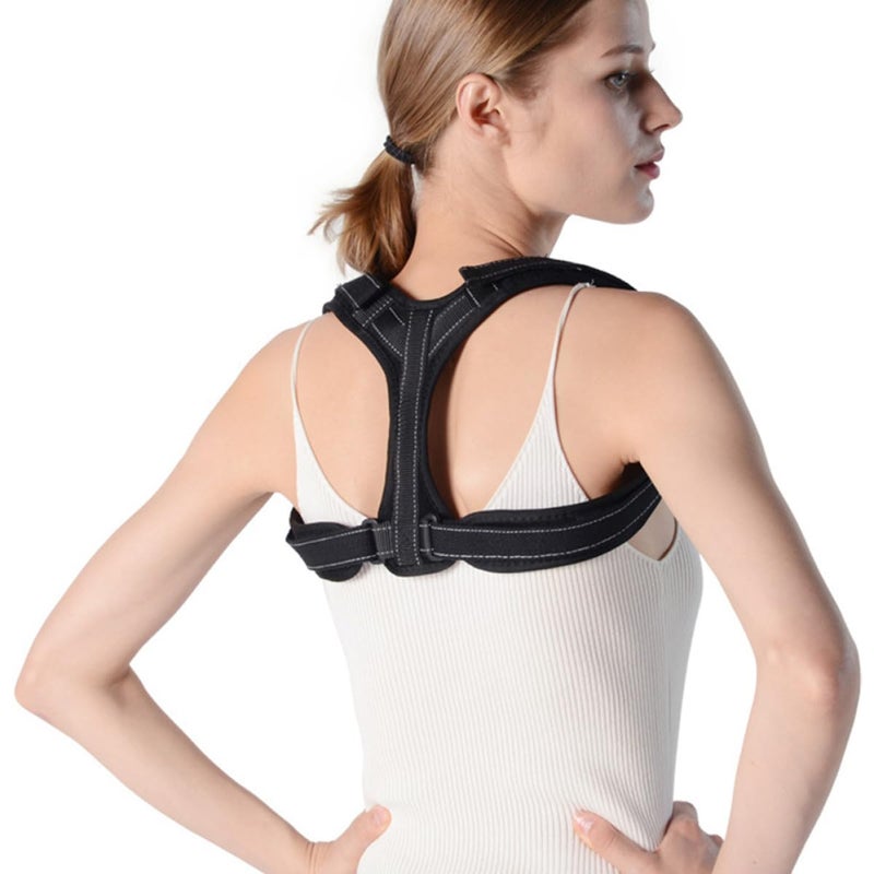 Adjustable Posture Corrector Belt With Reflective Strap For Hunchback And Shoulder Support Adults - Image 5