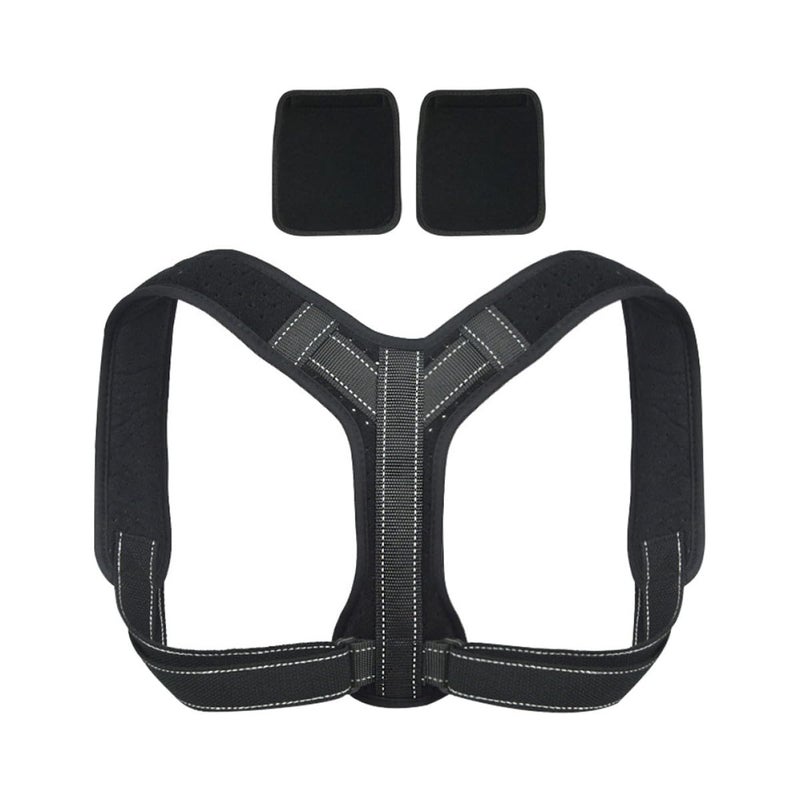 Adjustable Posture Corrector Belt With Reflective Strap For Hunchback And Shoulder Support Adults - Image 2