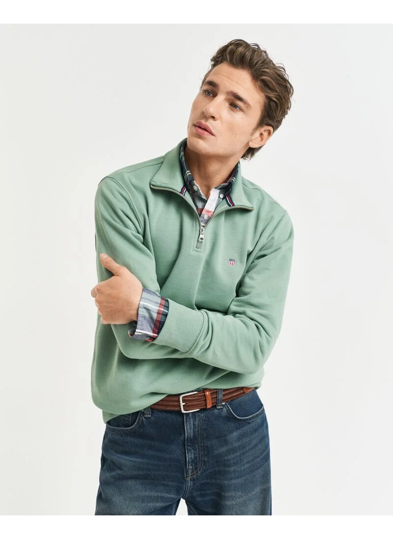 غانت Gant Regular Shield Half Zip Sweat