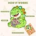 Joyreal Hide and Seek Busy Bag 3 Pack Seek and Find Hidden Object Game Sensory Hidden Object Search Problem Solving Travel Game for Kids 3 Including Alphabet Food Fish Animal - Image 4