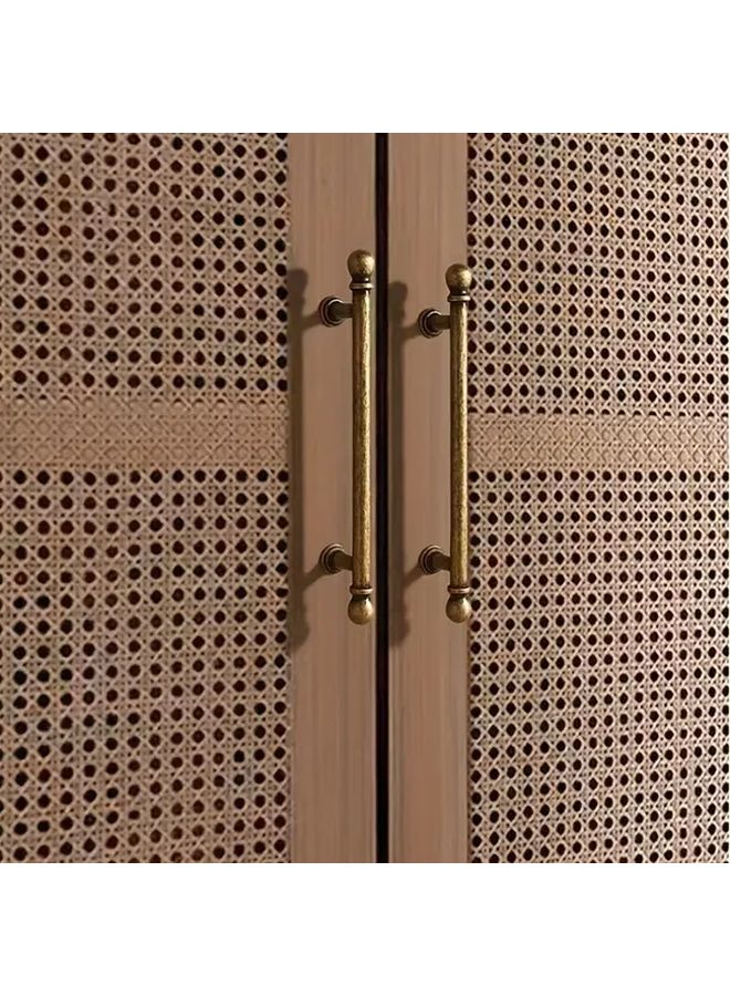 Vintage 25mm Single Hole Cabinet Handles Antique Bronze Finish Heavy Duty Zinc Alloy Easy Installation Pre Drilled Holes For Kitchen Cabinets Bathroom Vanities Living Room Furniture 4 Pcs Elegant Cabinet Pulls For Modern Or Traditional - Image 4