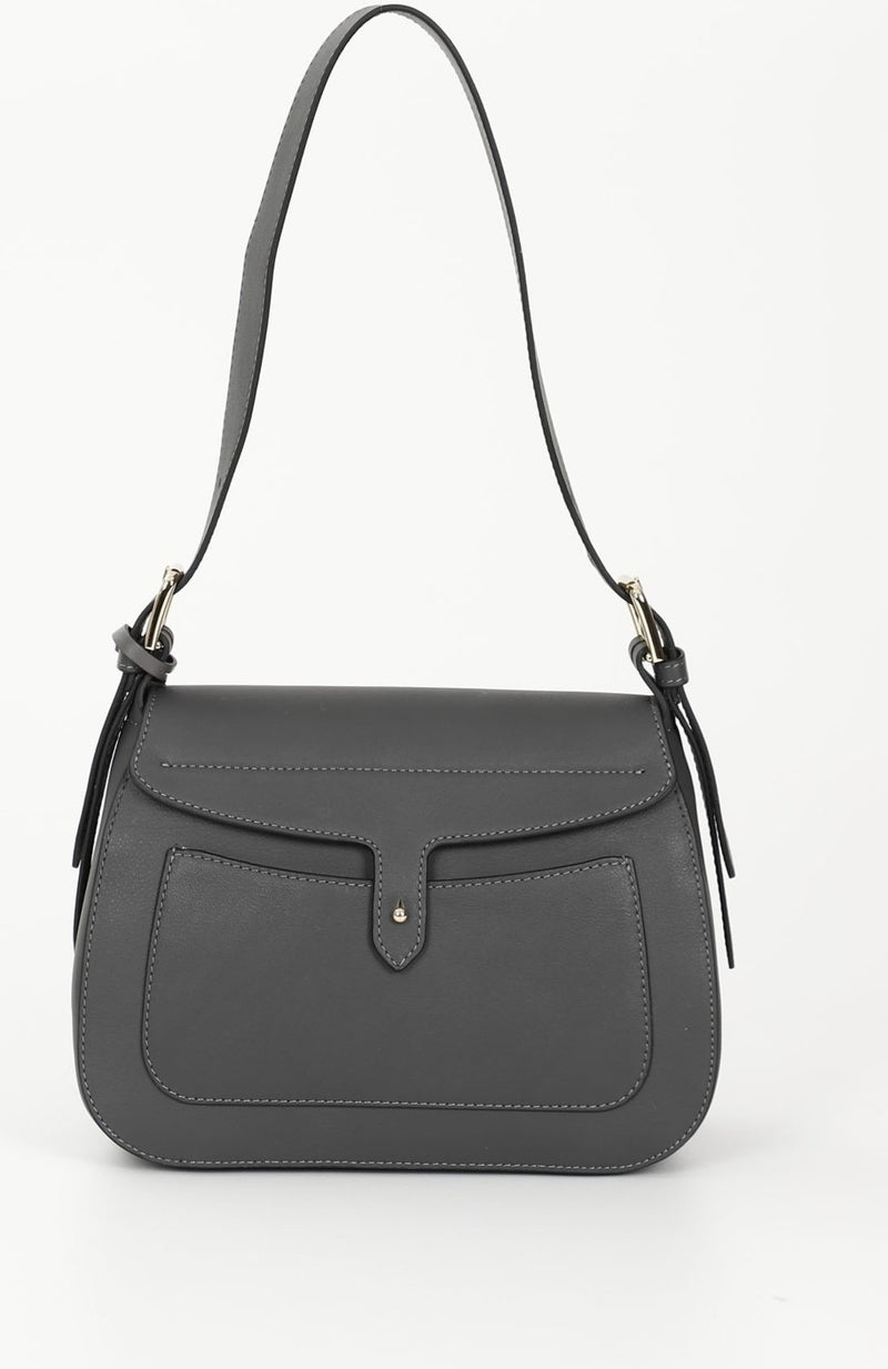 Gönderi(r) Gön Platinum Genuine Leather Small Size Women's Shoulder Bag K8365  - Image 5