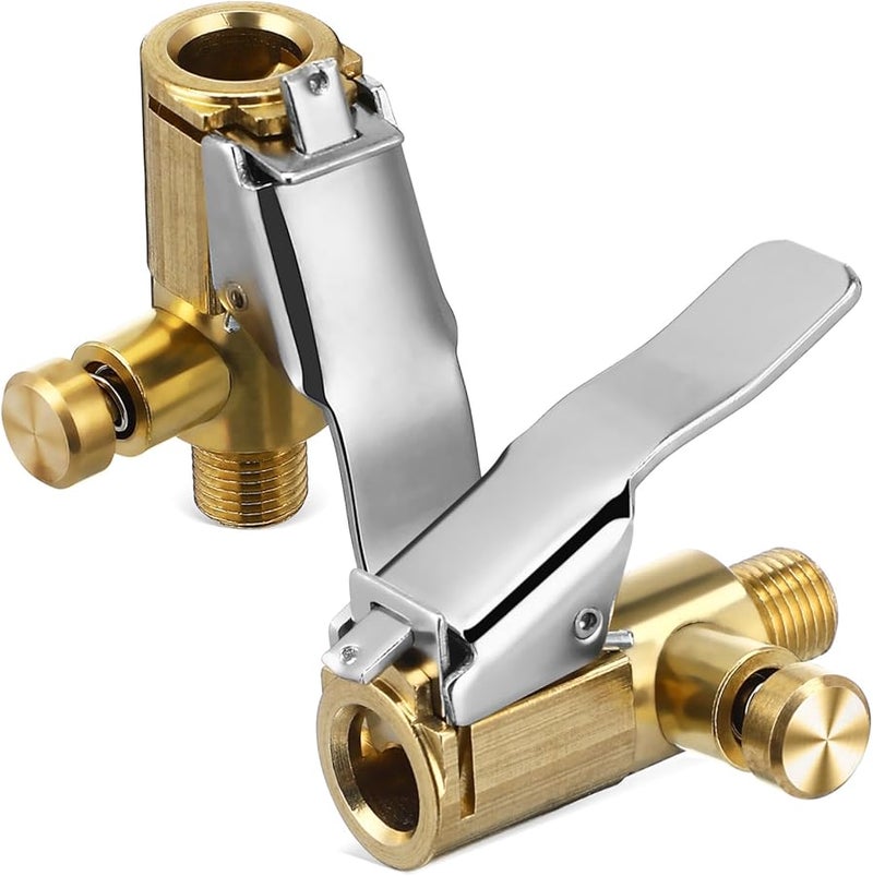 محول قفل إطار الإطار سريع التوصيل للنفخ لسيارة دراجة دراجة نارية مضخة هواء - Image 2