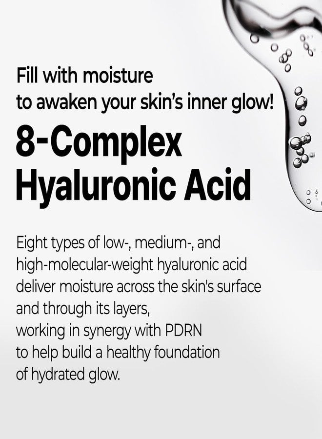 EUNYUL PDRN Hyaluronic Recharge Ampoule (1.69 fl. oz / 50ml) – Korean Hydrating Face Serum with Hyaluronic Acid, Niacinamide & Panthenol for Moisture Barrier Care, Lightweight Glow Ampoule - Image 4