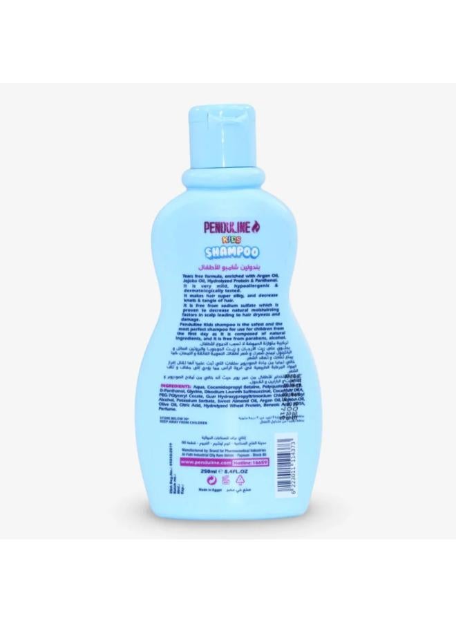 PENDULINE شامبو باندولين للأطفال الأزرق (لشعر جاف) – 250 مل - Image 2