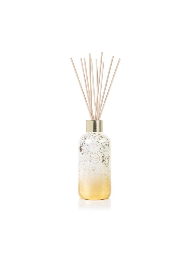 Capri Blue Glimmer Reed Diffuser Set - Includes Diffuser Sticks, Scented Oil, and Decorative Glass Bottle - Home Decor Room Freshener - Capri Blue Home Fragrance - Volcano (8 fl oz)  - Image 1