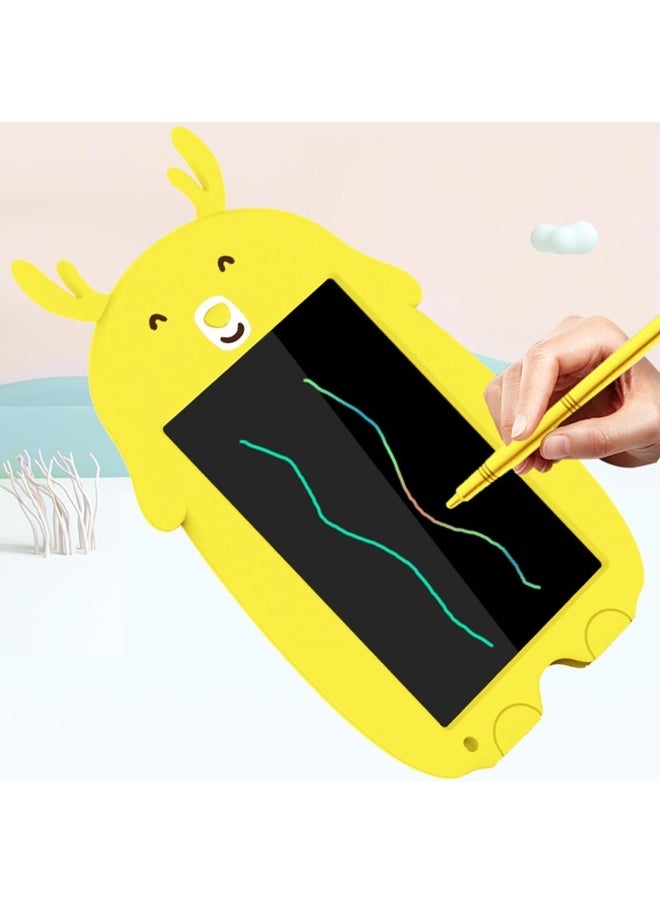ECVV LCD Writing Tablet Board Toys - 9 inch Colorful Doodle Drawing Tablet Pad Erasable Reusable  - Image 4