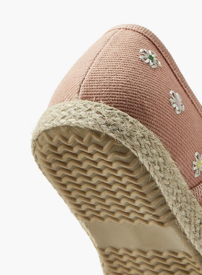 Peppermint Girls Slip-On Espadrille School Sneakers - Image 4