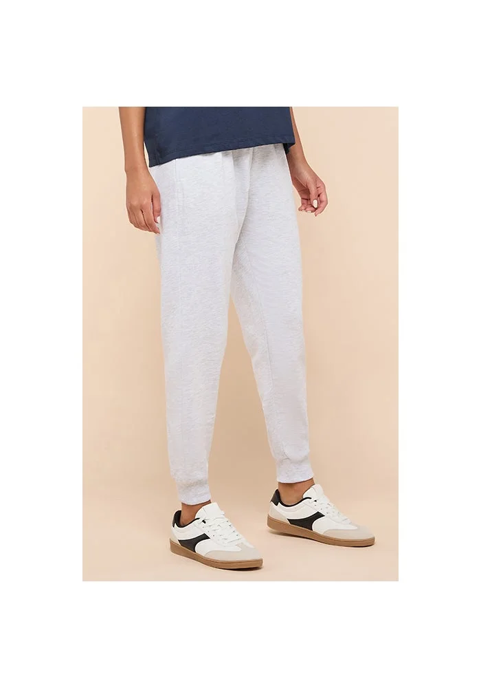 أر أند بي Solid Joggers with Drawstring Waist