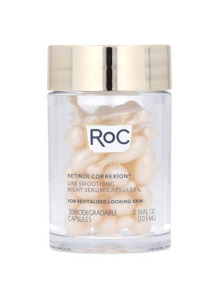 RoC, Retinol Correxion, Line Smoothing Night Serum Capsules, 30 Biodegradable Capsules, 0.35 fl oz (10.5 ml) - pzsku/ZA1FBA1EAC6926A14407EZ/45/_/1745336424/646835f7-9443-42ac-bcc2-77397a16ae55