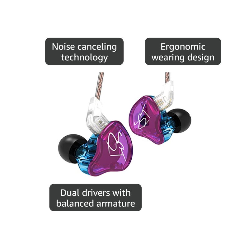 CCA KZ ZST 1BA 1DD in Ear Earphone Clear HiFi Monitor Earbuds Wired Sport Gaming Earphone for Musician Singer Audiophile - Image 4