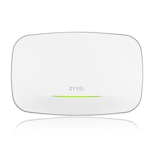 Zyxel WiFi 7 BE11000 Wireless Access Point | PoE+ | 2 x 2.5Gb MultiGig Ethernet | Tri-Band Operation | Mesh | PTP Bridge | Cloud, App, or Direct Management [NWA130BE] - Image 1