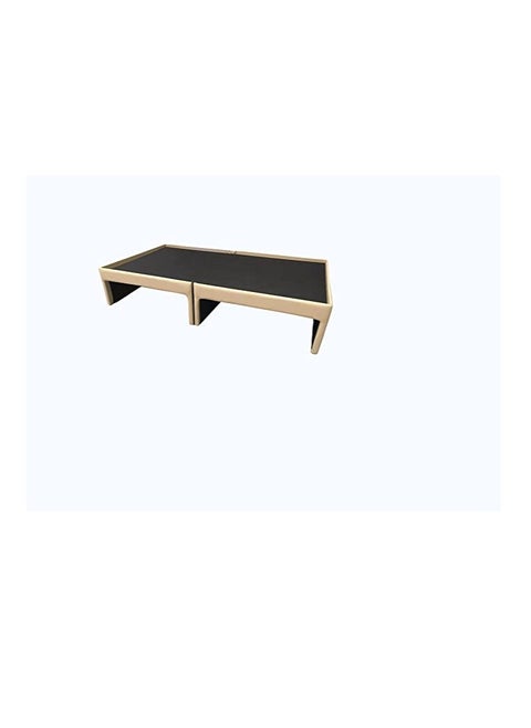 R2R Ultra Modern Platform Bed-Frame With 2 Sided Storage