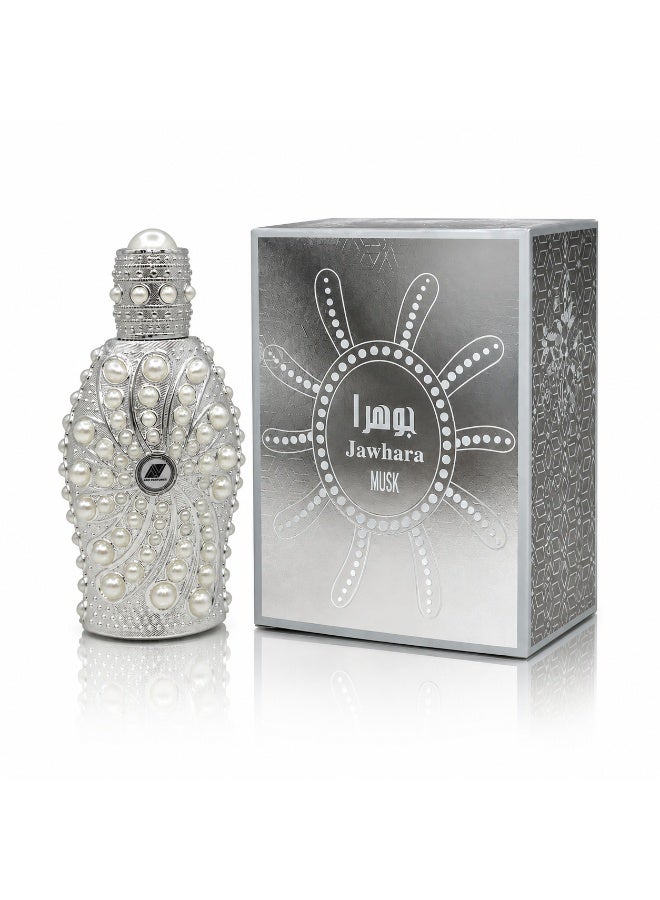ARD PERFUMES Jawhara Musk Attar by Ard Perfumes – 12ml Concentrated Perfume Oil (CPO) | Alcohol-Free Long Lasting Arabic Attar | Musk Amber Fragrance for Men & Women - Image 1