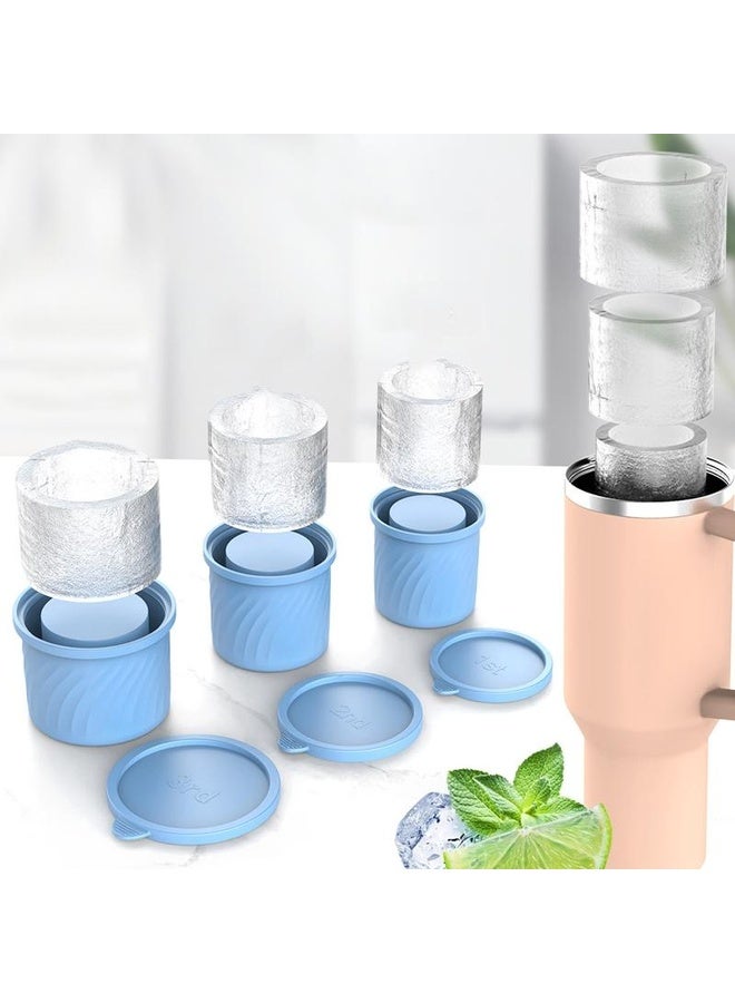 HuHa For Stanley Water Cup Silicone Ice Mould Ice Cubes Easy Release, Color: 1st Green - Image 2