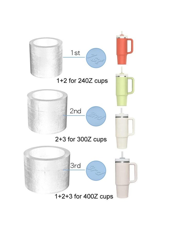 HuHa For Stanley Water Cup Silicone Ice Mould Ice Cubes Easy Release, Color: 1st Green - Image 5